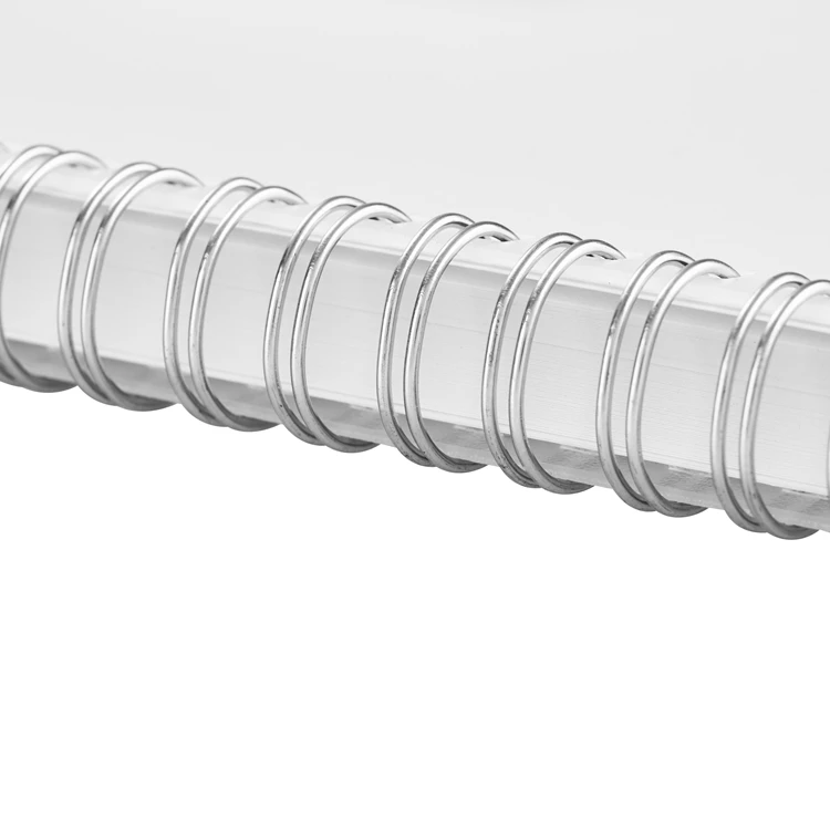 custom spiral binding water-proof PVC cover notebook