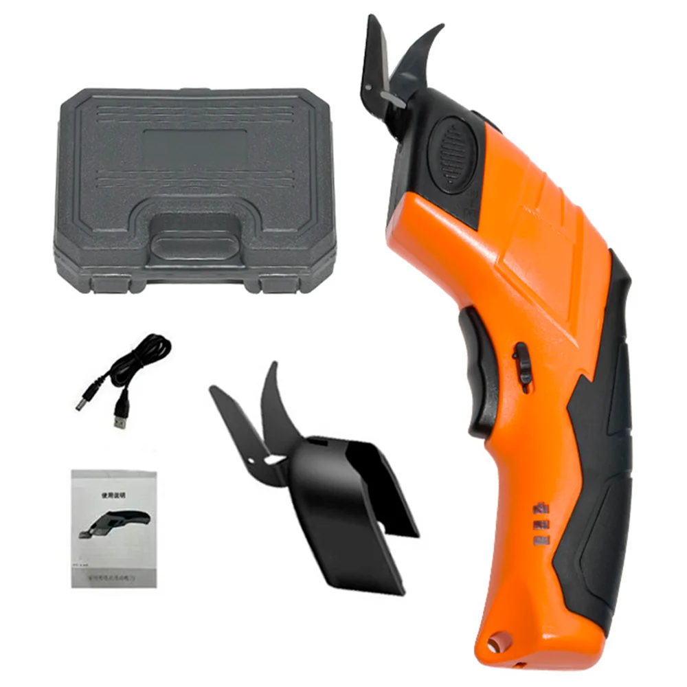 Convenient Rechargeable Electric Handheld Tailor Shears Industrial Grade Battery Scissors with Good Price