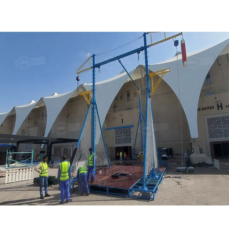 Popular Adult and Kids Adventure Park Set Giant Swing Mobile Giant Swing With Free Jump