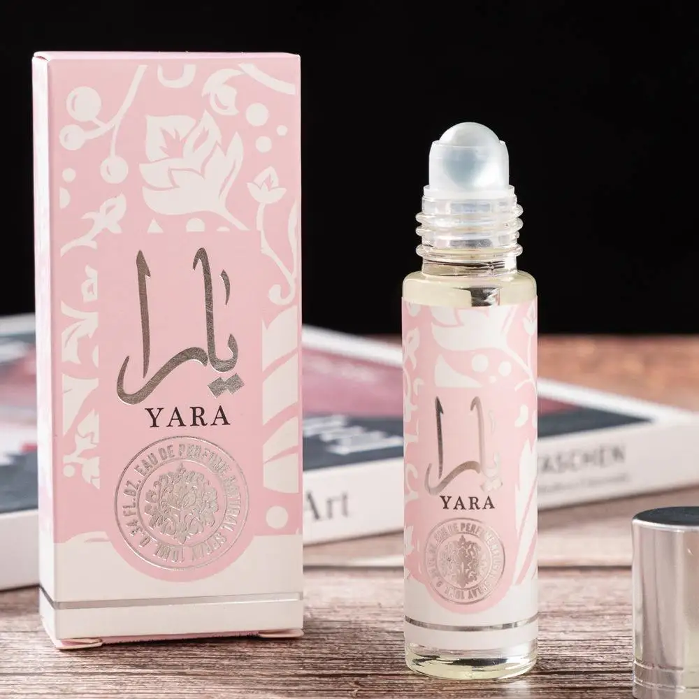 wholesale High quality 10ml Mini arabic YARA Roll On perfumes Dubai Men And Women Essential Oil lasting fragrance