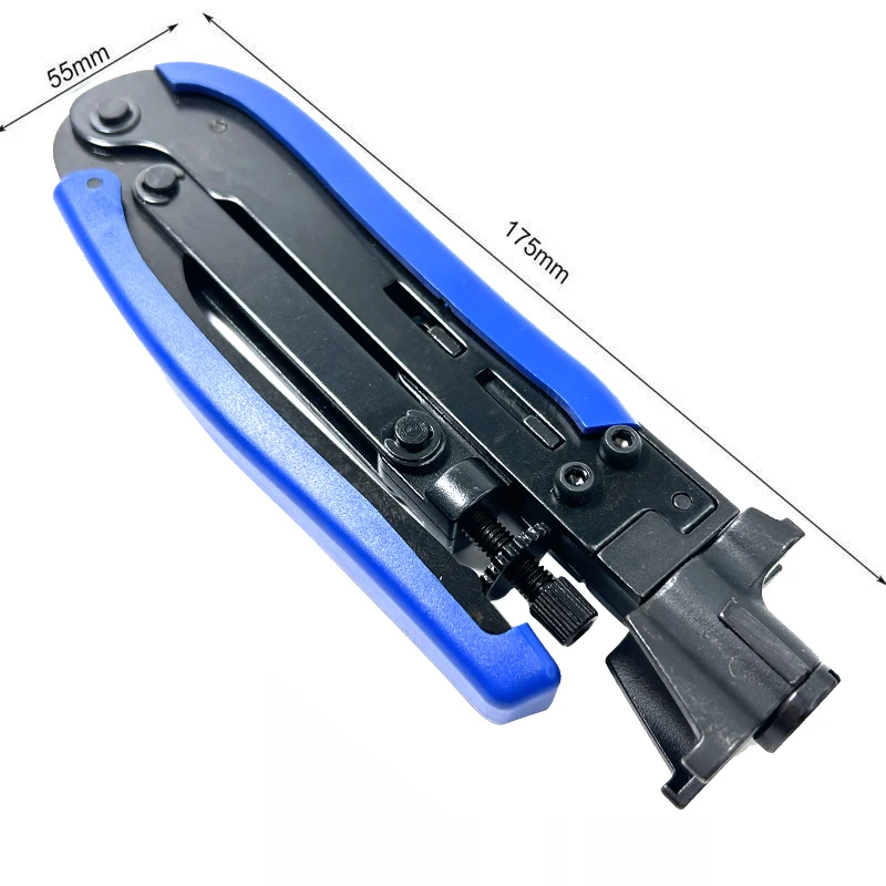 Adjustable Universal Coaxial Compression Tool for  F connector RG59, RG6, RG7, and RG11 Cable Crimper