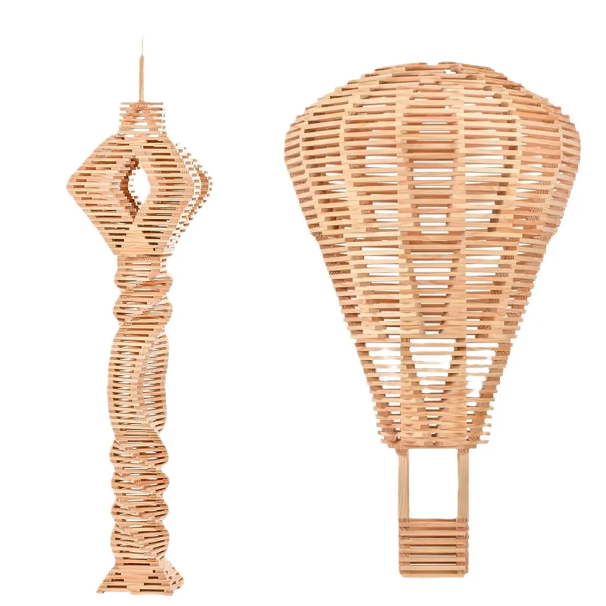 Small Size Unisex Timber Tower Wood Block Stacking DIY Toy Educational Toy with Box