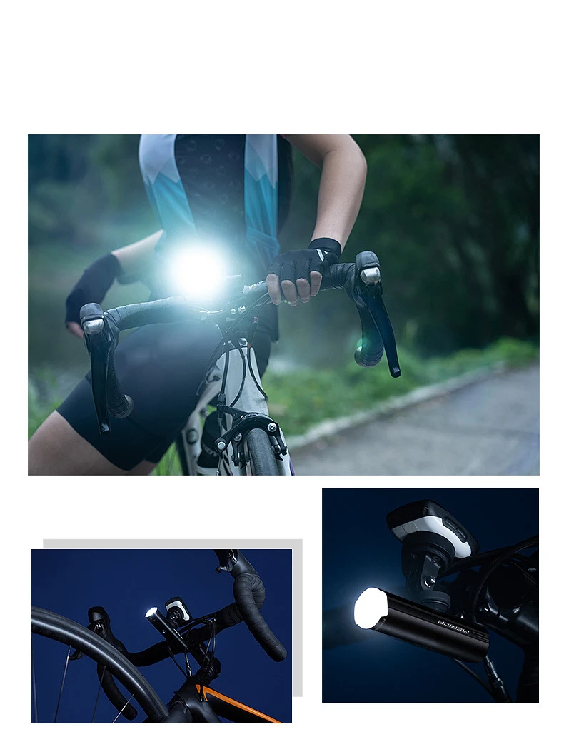 USB Rechargeable LED Bike Light 1500 Lumen Bicycle Front Light Bike Headlight Waterproof Powerful Cycling LED headlight