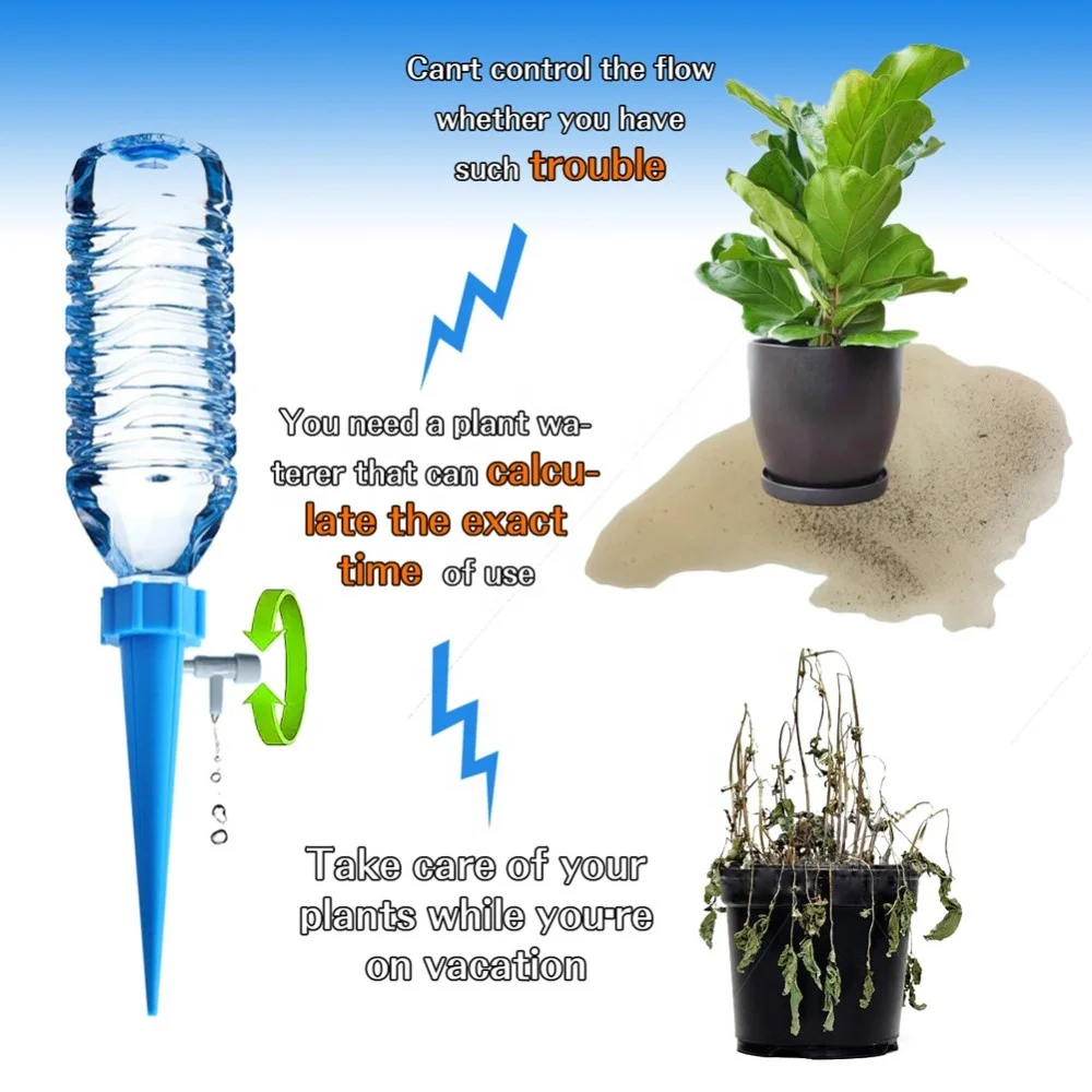 
Automatic Irrigation Watering Spike for Plants Flower Indoor Drip Irrigation Watering System Waterer 