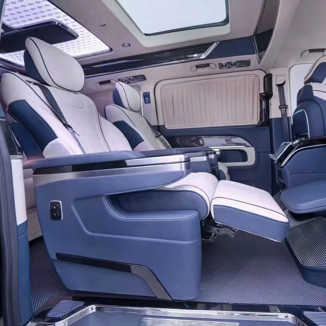 2022  Hot Sale  Luxury VIP Heating Massage Van seats for Alphard Benz w447 v class vito v250 metris VAN