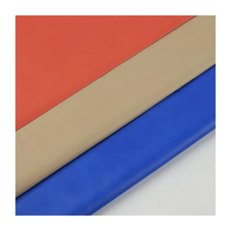 100% Polyester 400t Downproof Cire Shiny Smooth Fabric For Down Leather Jacket Winter Coat