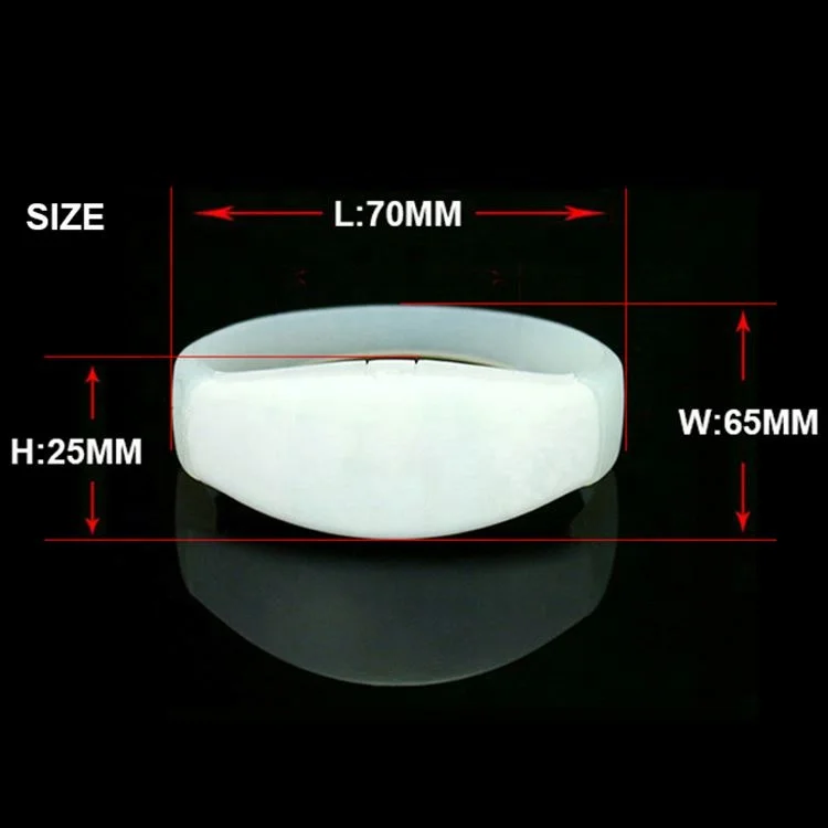 2023 Music Concert Glow LED Flashing Bracelets Light up Wristbands Sound Activated LED Bracelets