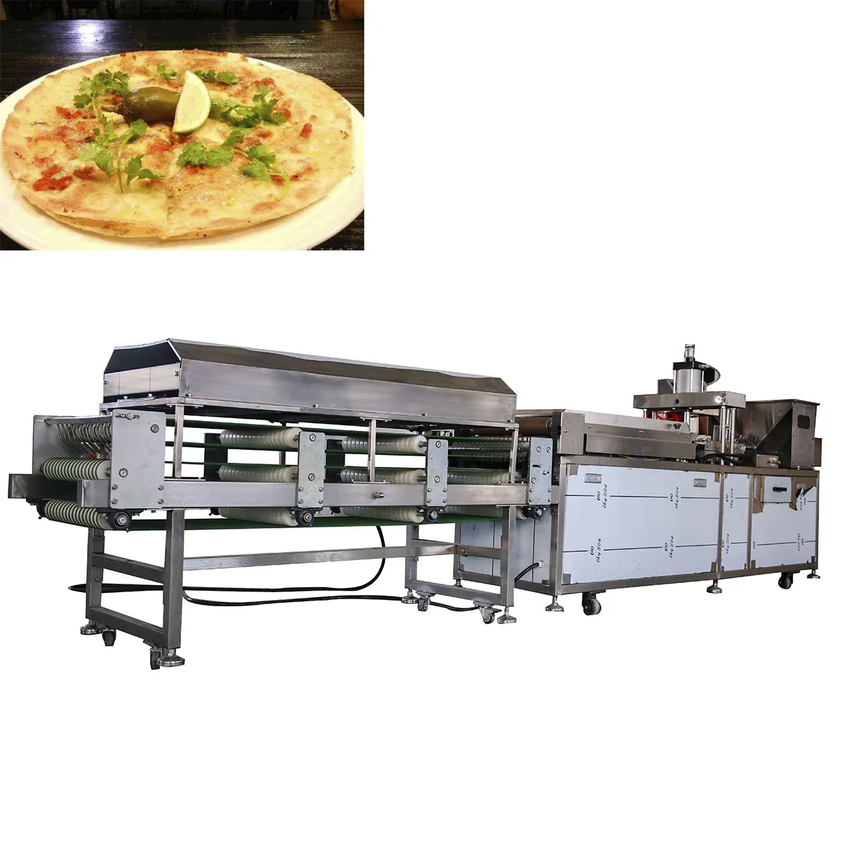 China factory sell automatic small roti making machine TORTILLA MAKER MACHINE and lavash bread