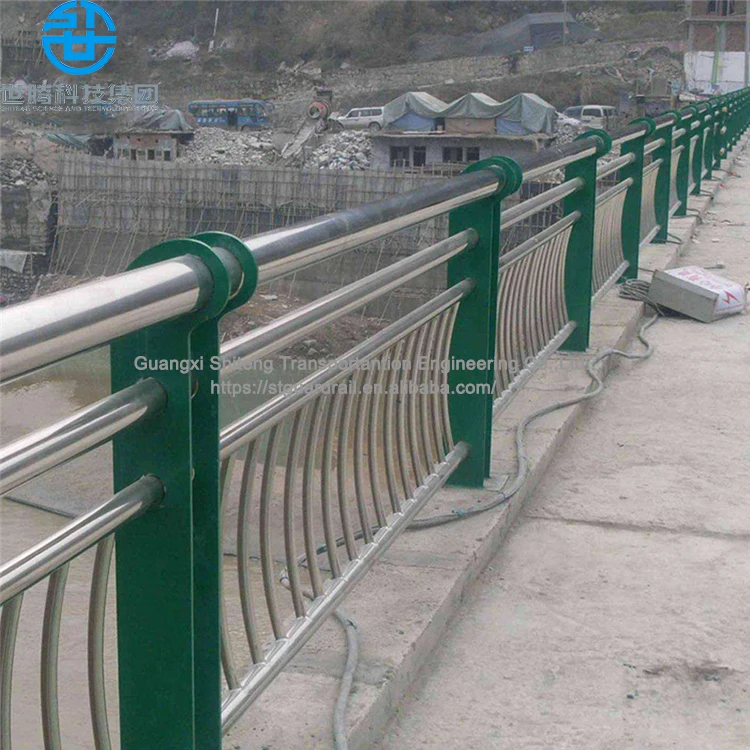 Bridge Fall Arrest Stainless Steel Composite Bridge Guardrail Pipes for Sale