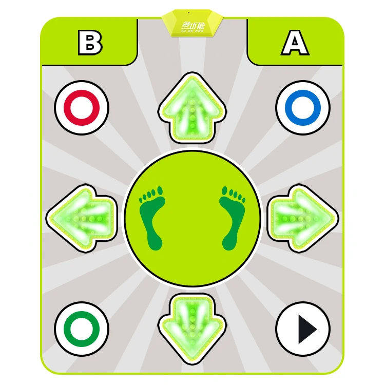 Brand new non-slip dual-use professional usb dance rug indoor fitness fitness yoga mat