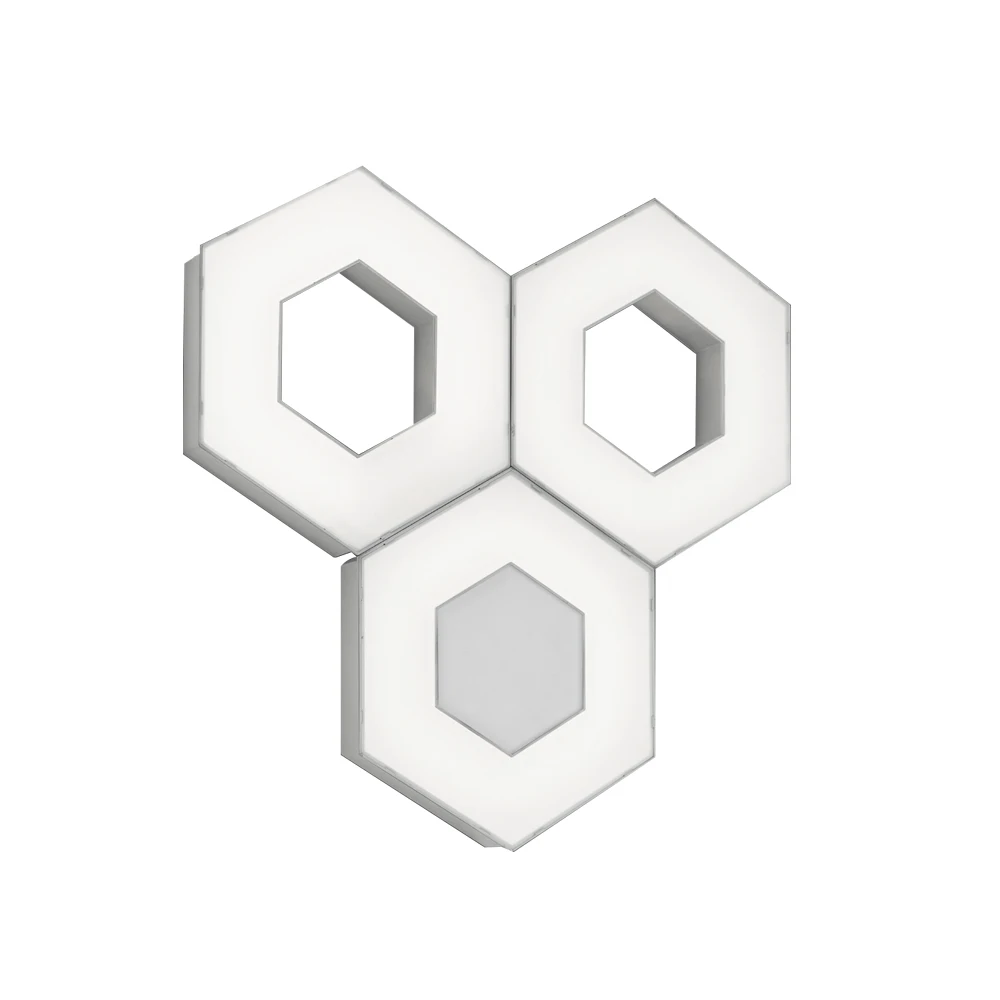 Modern Hot Selling Hexagon Decorative Led Ceiling Lights For Space Decoration