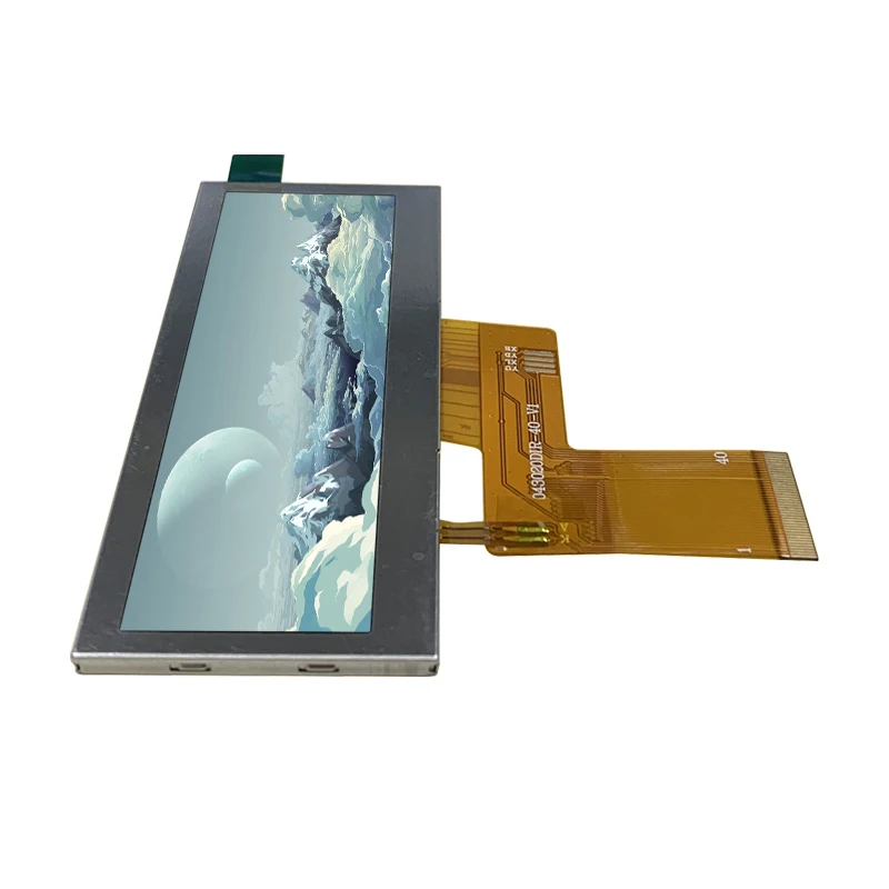 Hot Sale Factory TFT LCD Display ILI6480 RGB 480x128 Resolution TN 3.9 Inch LCD Module for Industrial Control