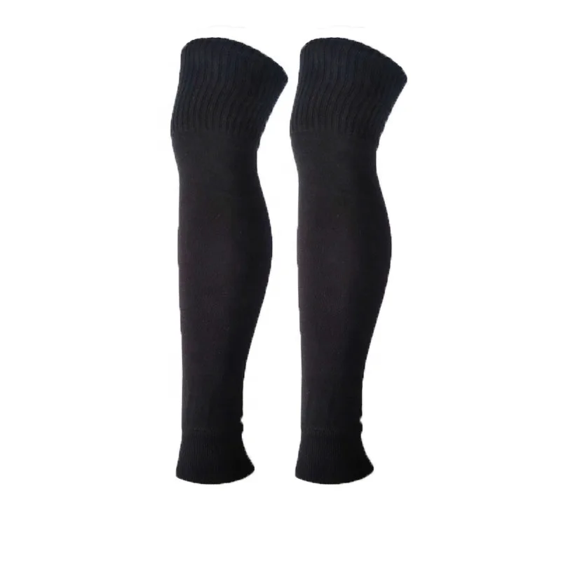 
Popular footless socks custom logo sport compression football socks 