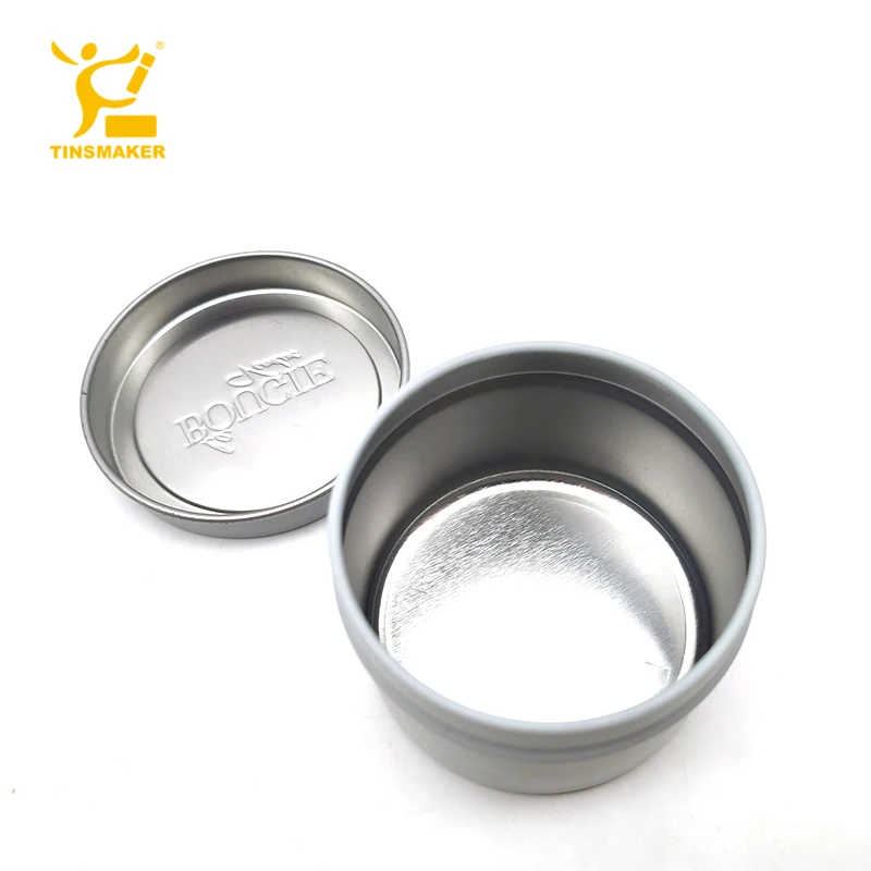 Custom Logo 10oz Vanilla Scented Recyclable Candle Container with Top Lid Metal Tin Can Wax Making Jar