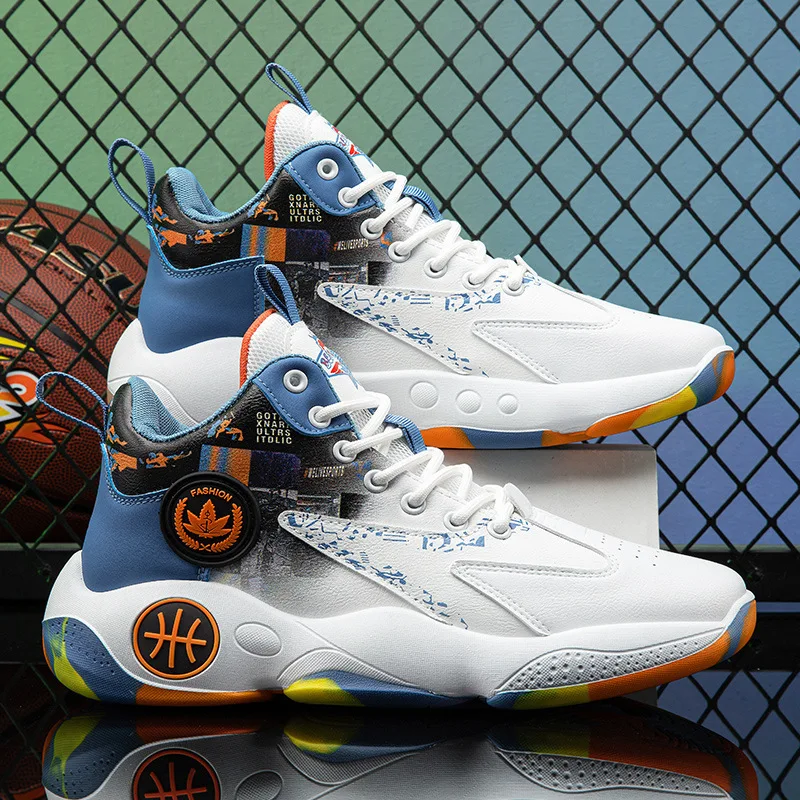Fashionable Basketball Shoes for Men New Styles 2024 High Top Sneakers Dunk Shoes Basketball Men Basketball Style Shoes Sneaker