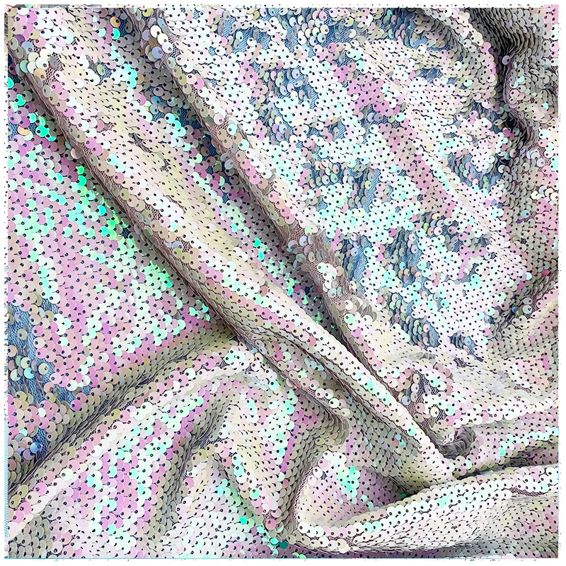 High quality mesh lace stone lace embroidery home textile 100% polyester bridal fabric luxury embroidery beads sequins