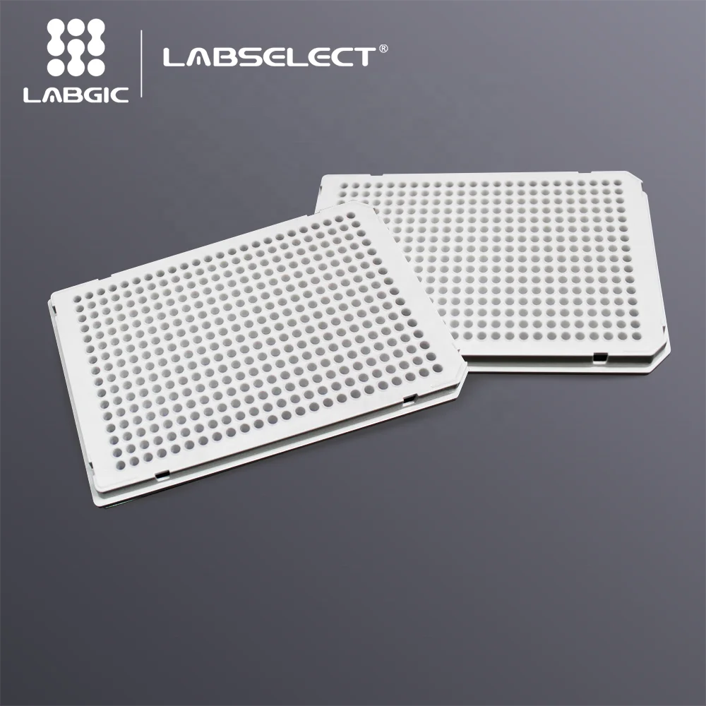 Labgic 40ul 384 well PCR plate Labselect full skirt White tube Compatible with Roche