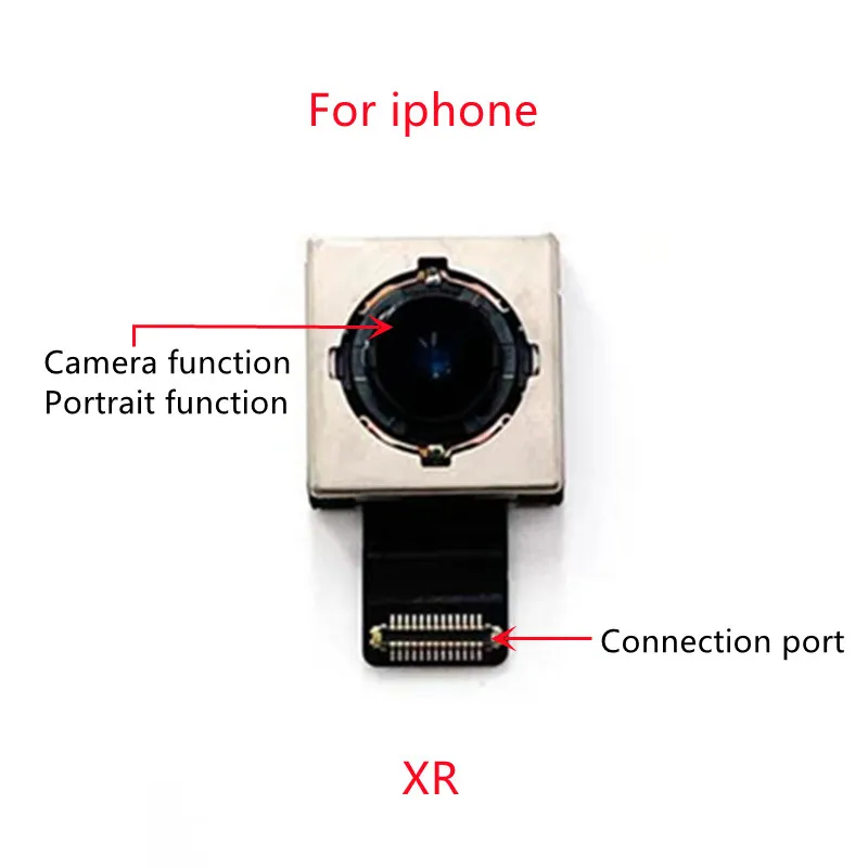 original Rear Main Back Camera For Iphone 5S Test Well Phone Flash