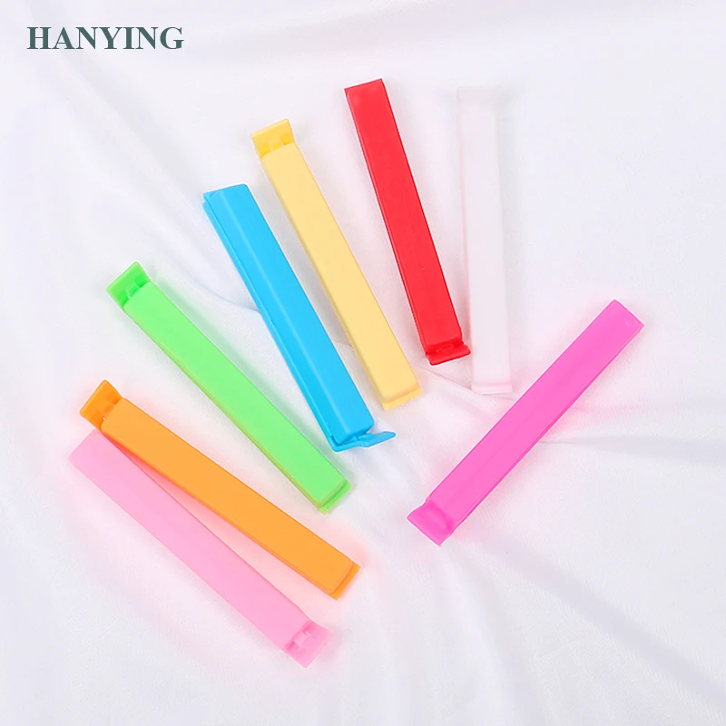 
small plastic food leash bread spring closure bag sealer clip 