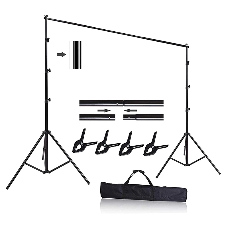 Hot-selling 2.88*3m Photobooth Backdrop Stand For Birthday Party Selfie Portrait Video Photography