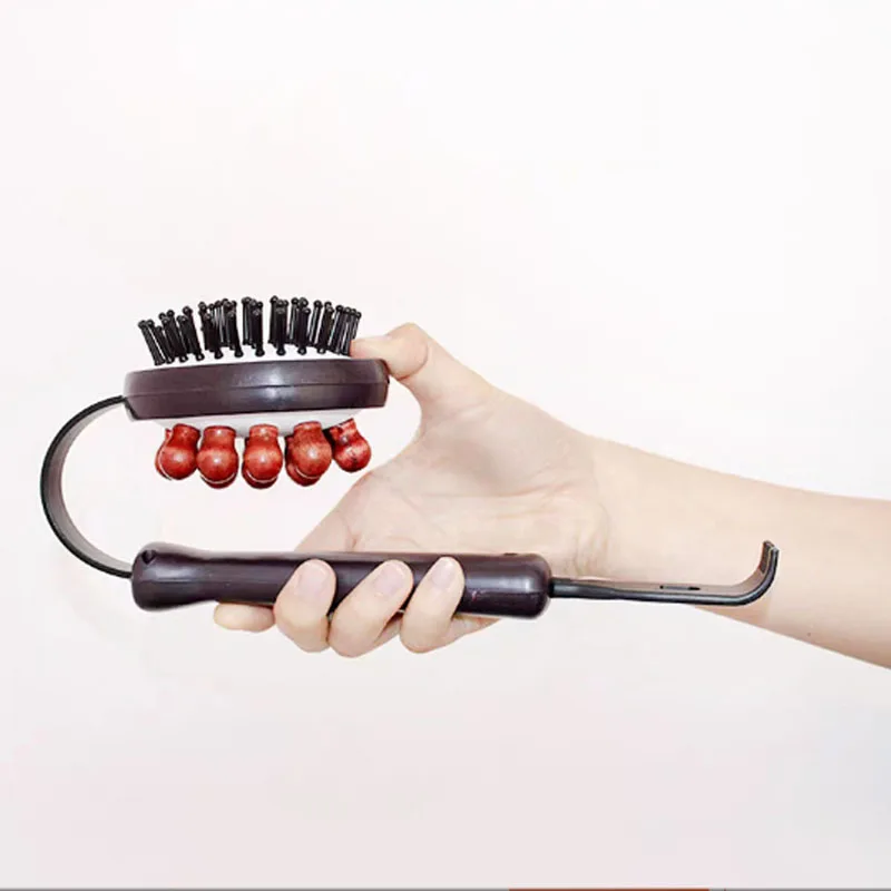 2024 New Customized Logo Telescoping Massage Tool Massage Hammering Hammer Eliminating Back Itching for ElderlyBack Scratcher