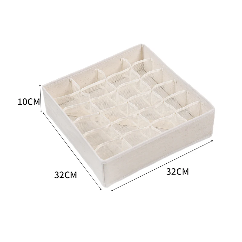 New Tianshan Cotton And Linen Storage Box Series For Clothes Socks Bra Jeans Pants