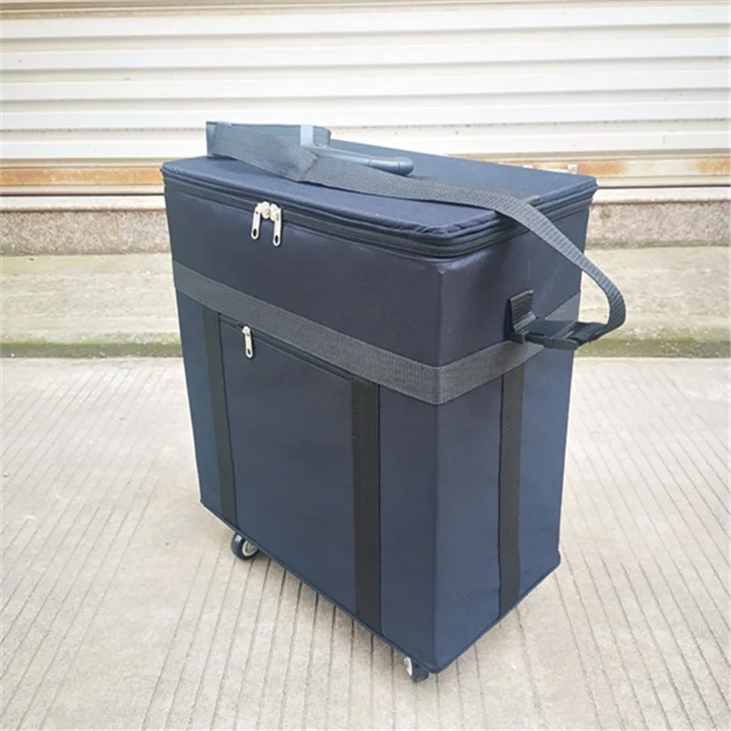 Teenyoun 2024 Ready Stock 180Pcs Oxford Cloth Trolley Case Portable Packaging Eyeglasses Display Cases Optical Frame Suitcas