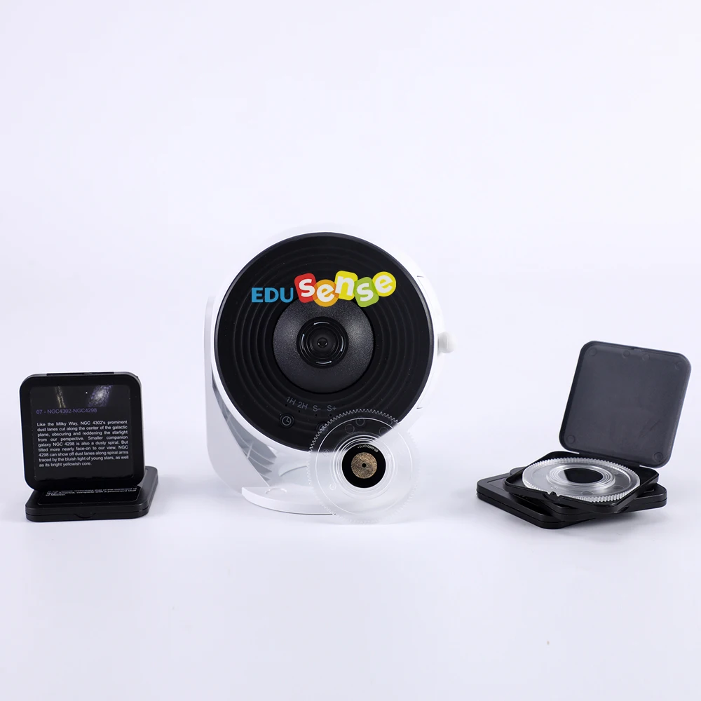 EDUsense 3D Galaxy Star Projector Star Night Lights Lamps Smart Life Control Projector Bedroom Universe Planets For Children