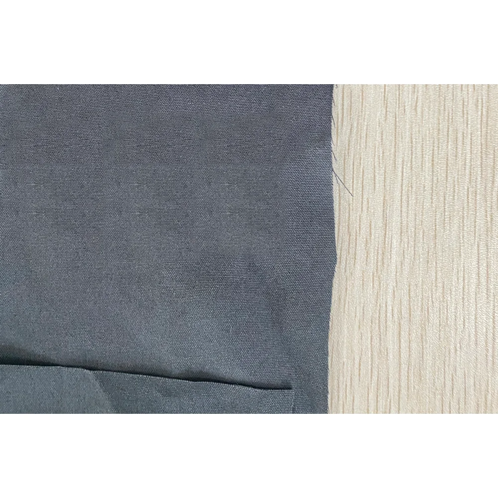 463 Custom 150cm Width Navy Color Flame Resistant Anti-static Woven Viscose Twill Plain Aramid Fabric