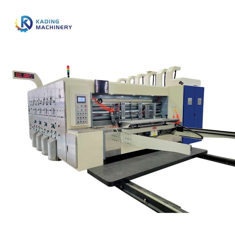 Automatic Free pressure Flexo Printer Slotter Rotary Die Cutter Carton Printing Slotting Die Cutting Machine For CorrugateCarton