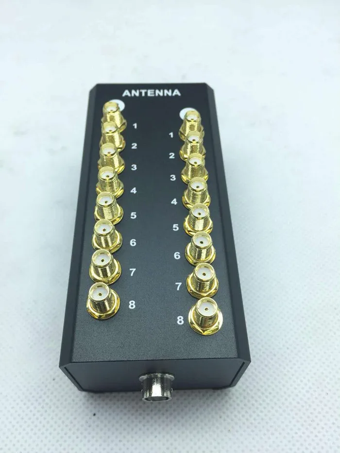 TKG 16 channels Signal Amplifier UHF Antenna distributor system Antenna Amplifier for Recording Interview Wireless Microphone