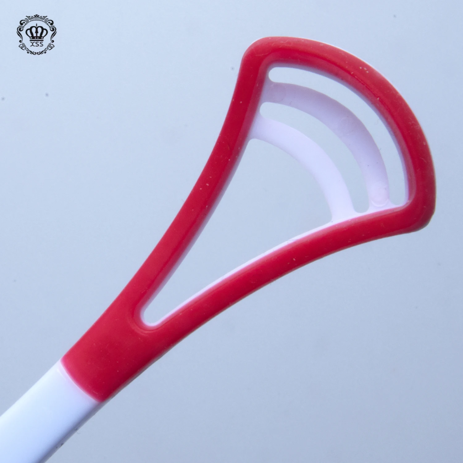 XiBrush Factory Supply Plastic Tongue Cleaning Oral Care Baby Adult Rubber Tongue Cleaner Scraper