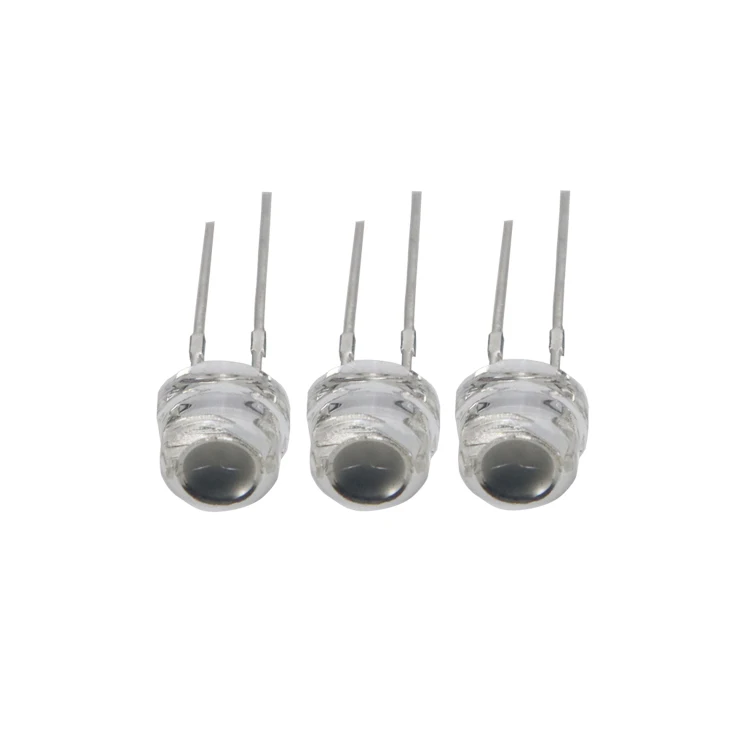 4.8mm 5mm 8mm LED High Brightness Lamp  White Color Straw Hat Short Long Legs LED Diode