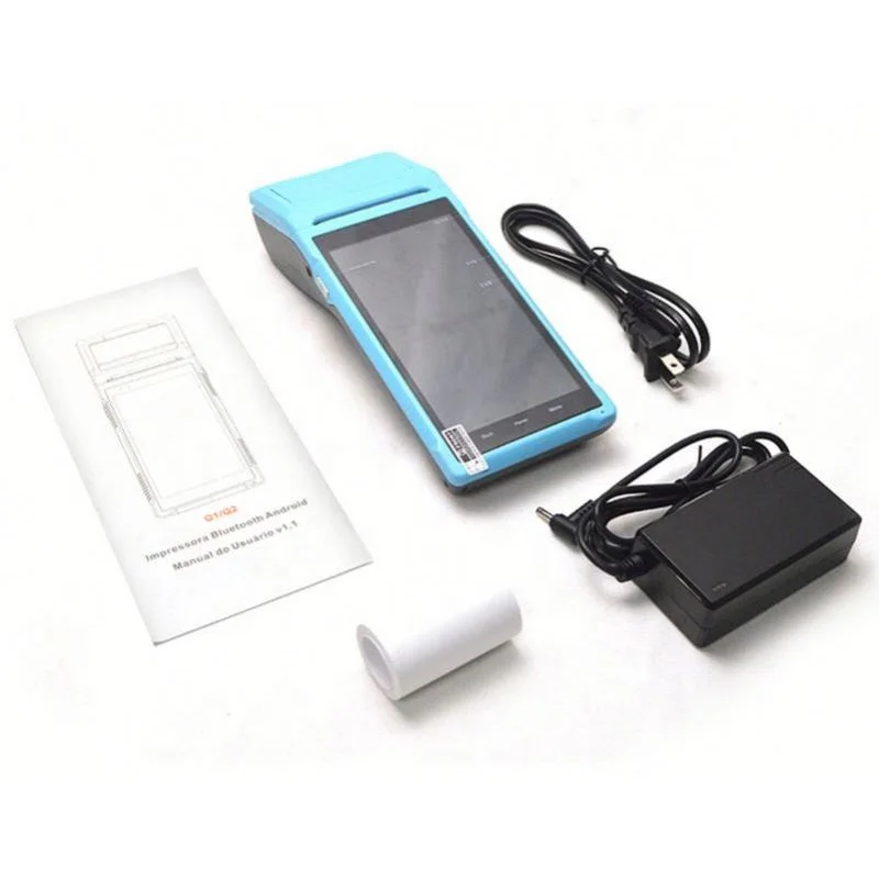 Wholesale Cheapest Price Q1 Q2 5.5 Inch 4G Machine Pos Systems Handheld Android 8.1 Pos Tablet Cashier Mobile Pos Machine