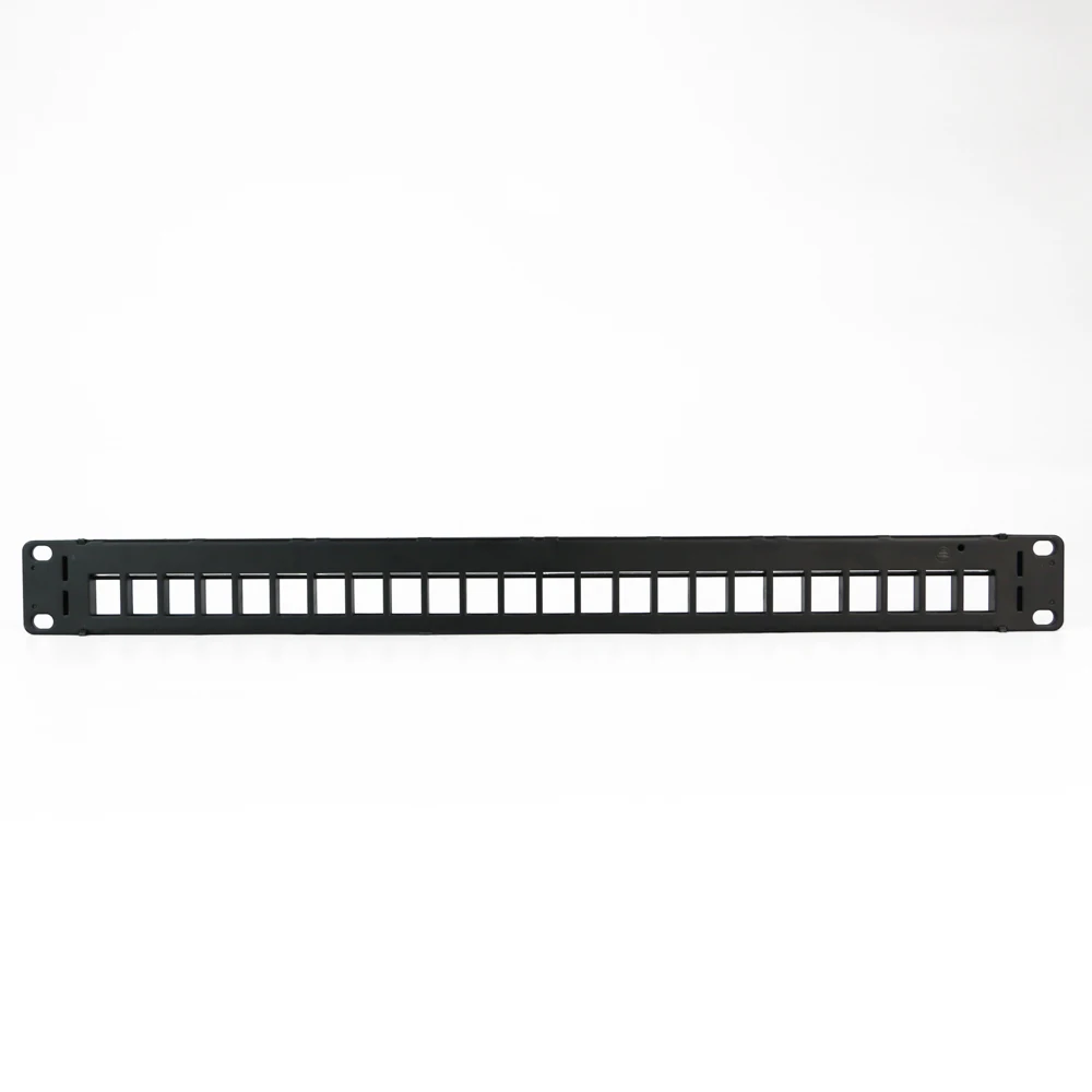  Модульные Разъемы rj45 UTP RJ45 24 порта пустая патч-панель с