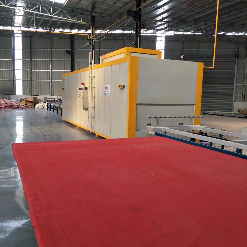 aluminum profile wood grain heat transfer machine with wood paper or wood film