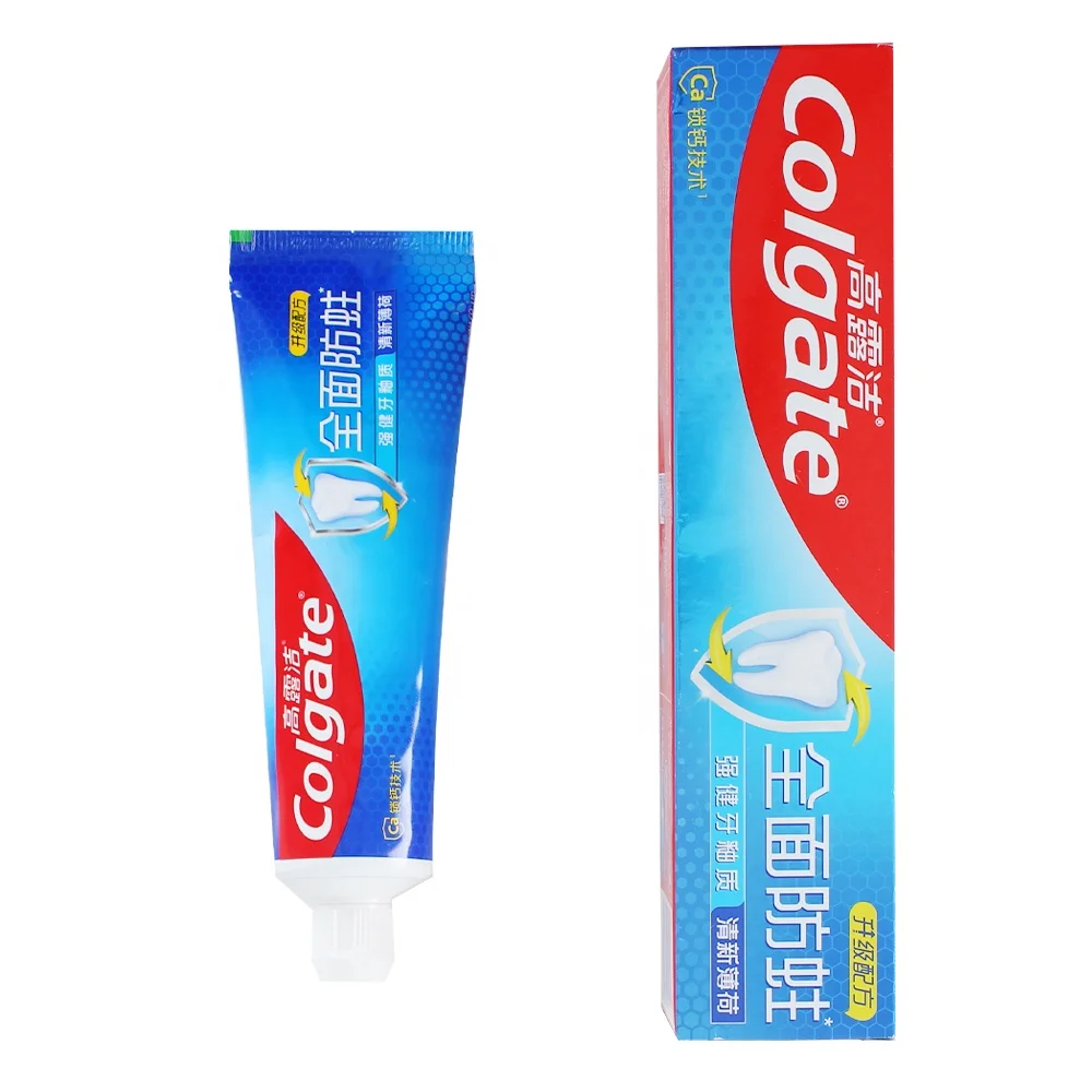 COLGATE Anti-cavity clean dental plaque whitening toothpaste mint flavor tooth paste
