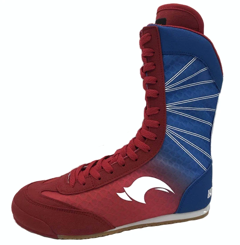 Professional OEM High Top Breathable Mens Boxing taekwondo Shoes Wrestling Boots Shoes
