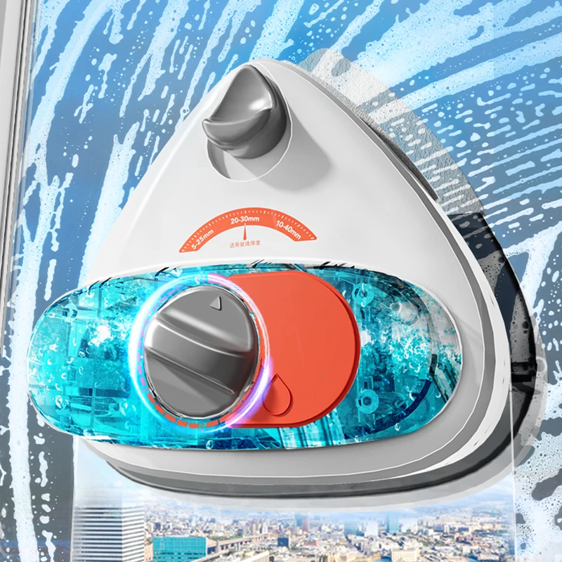 Fit for 3-30mm Double Side Magnetic Window Wiper Glass Washing Cleaner For Windows