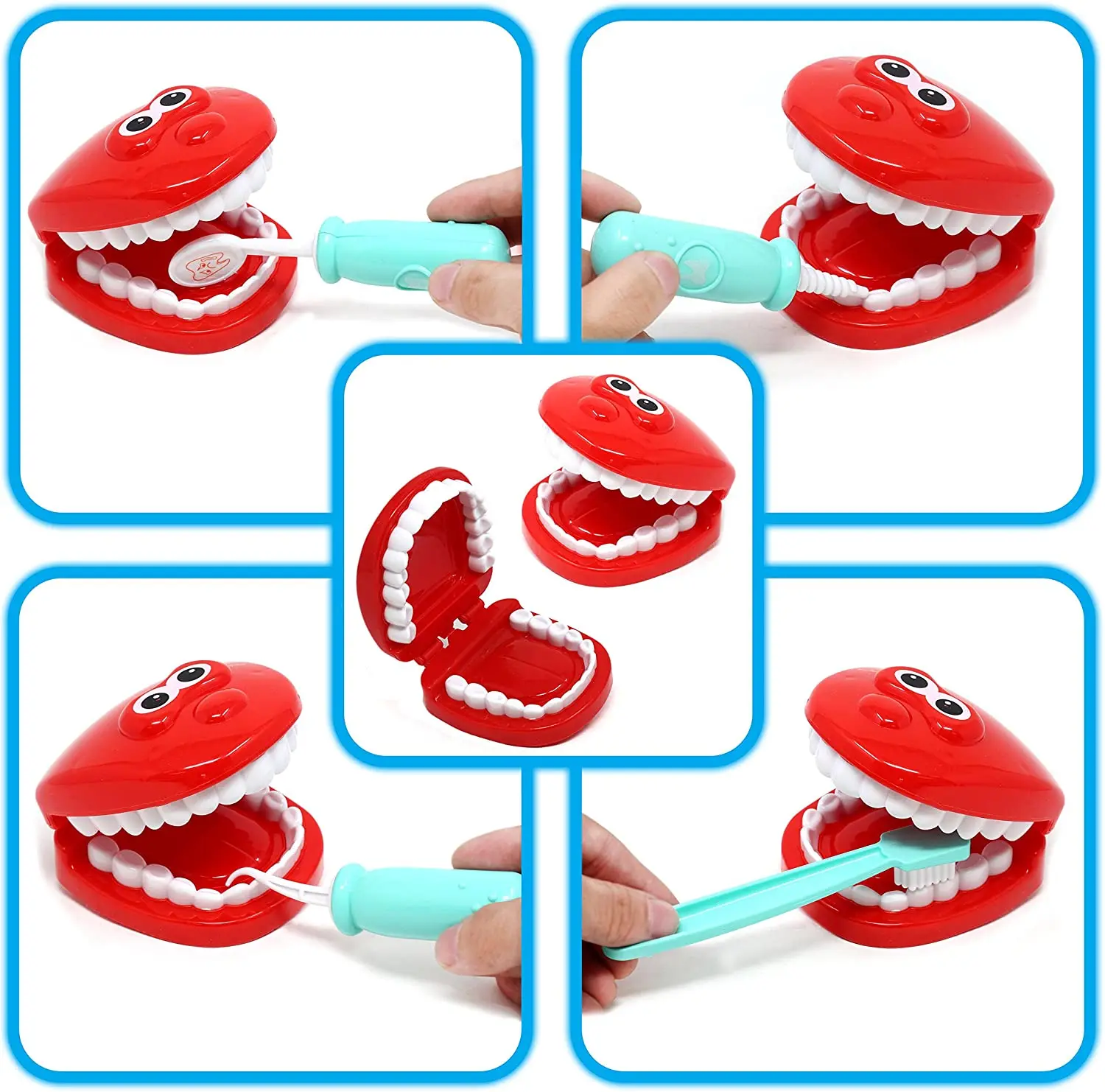  Jiutian Cheap Kids Doctor Playset Pretend Kit Dentist Medical and Coat Toddler Roleplay Toy for
