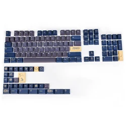 Stargaze Keycaps 135 Keys PBT Custom Keycap DYE SUB Cherry Profile Personalized Japanese Keycaps for Mechanical Gaming Keyboard