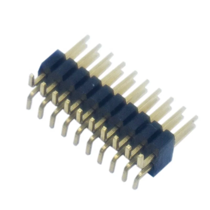 1.0 Pitch Single Double Row 180 90 Degree SMT 1-50 Pin Male Pin Header Connector