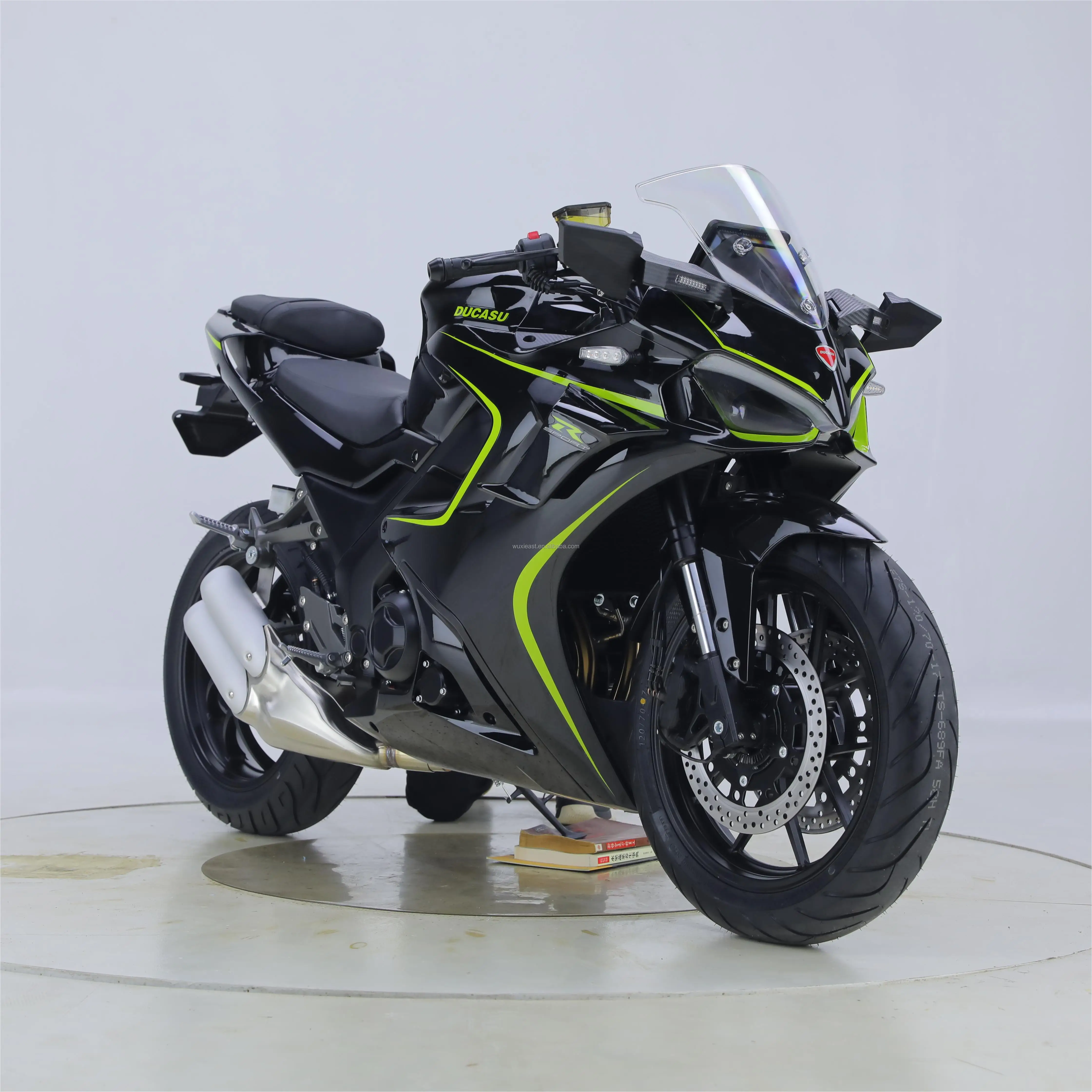 RACING MOTORCYCLE 1 Cylinder,4 stroke Electric+kick start double Disc brake single Disc brake Hydraulic Suspension Air Cooled