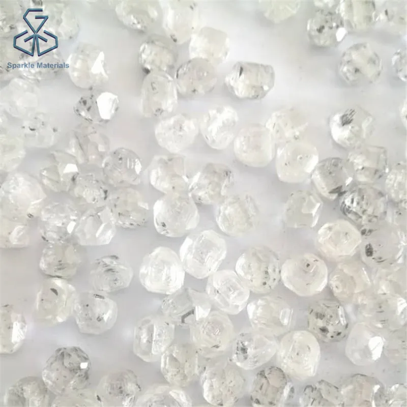 Factory Good Quality HPHT CVD Rough Loose Synthetic White Diamond Cheap Price of 1 Carat Diamond