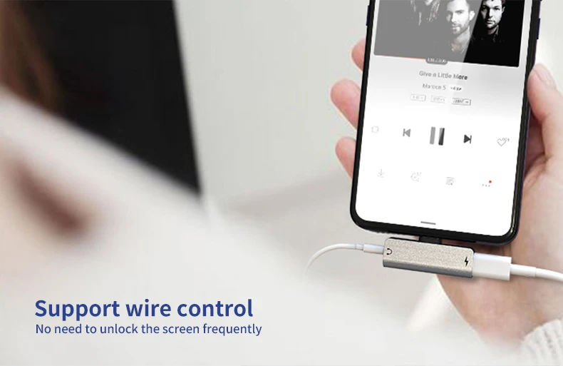 OEM service stainless steel material 2 in 1 usb to usb c cable aux cable 3.5mm adapter