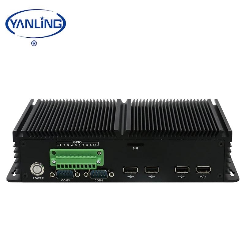 Промышленные компьютеры Intel J1900 dual lan barebone системы удаленного рабочего г 3g модем gsm Мини ПК с sim карты слот gpio