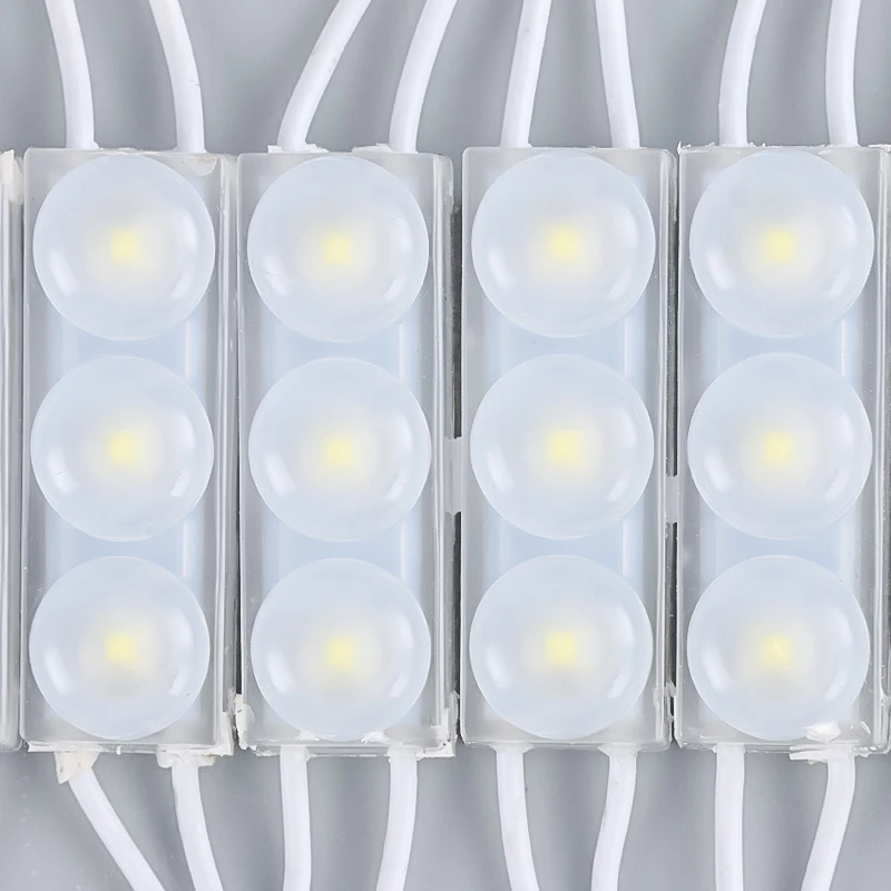 IP68 220v 3 light sign with lens 1w modulo led mini smd led module injection Algainp 3030 led modules
