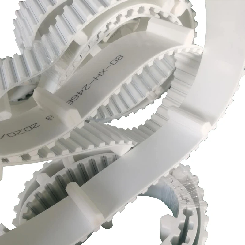 PU synchronous beltAT10 pitch polyurethane timing belt with metal false tooth