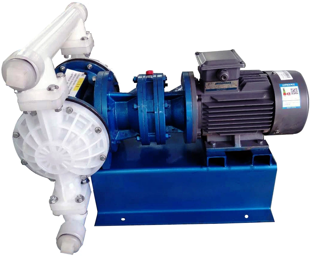 KYD-32ZS PP Diaphragm Pump Self Priming Easy-Control Made Of Ultra-High Molecular Weight Plastic Material