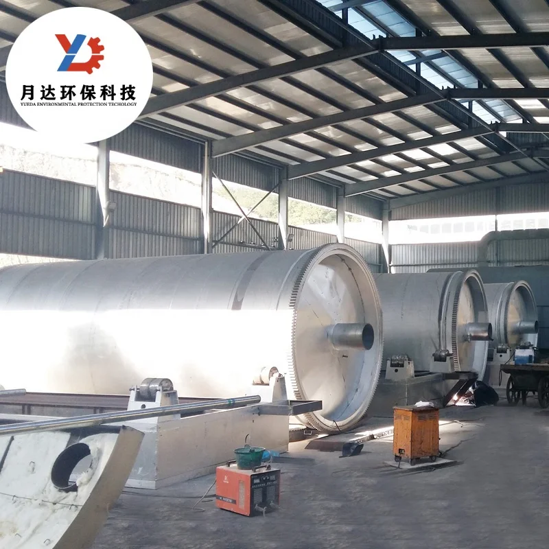 High yield blends of oil derived from tyre pyrolysis oil equipment with CE and ISO certificates